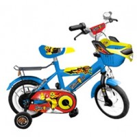 Yellow Superman (64) 14 inch Children bicycle